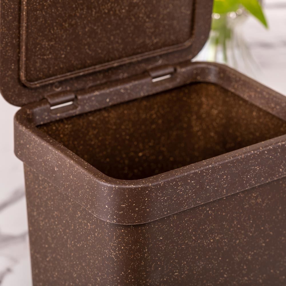 Lixeira Eco 2,5 Litros Martiplast - Marrom