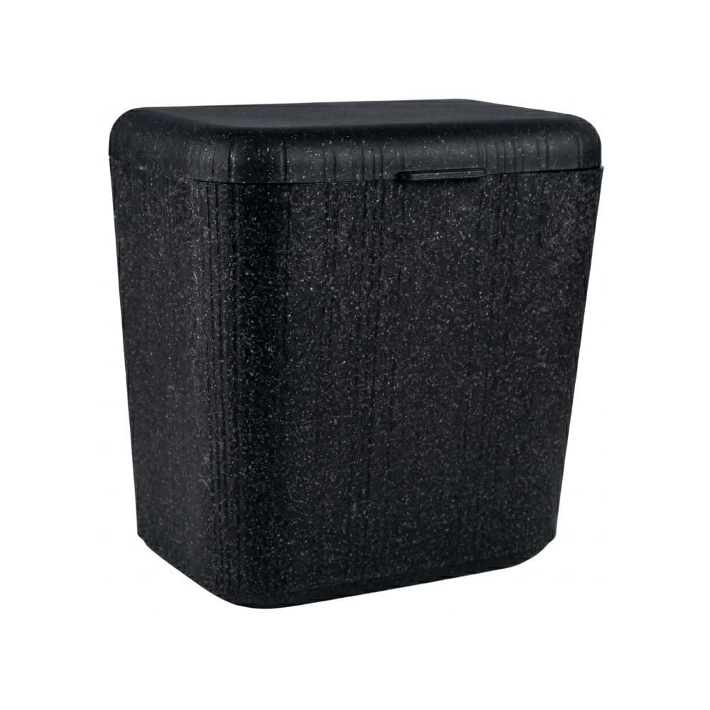 Lixeira Grafiatto 4 Litros Evo Produtos - PRETO
