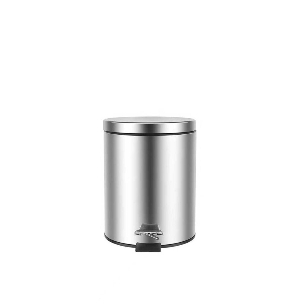 Lixeira Inox Brinox C/Pedal 5 L