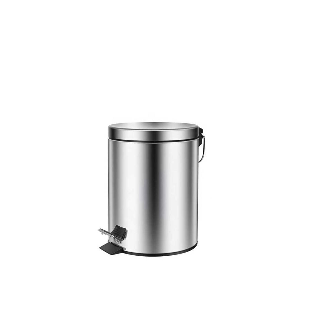 Lixeira Inox Brinox C/Pedal 5 L