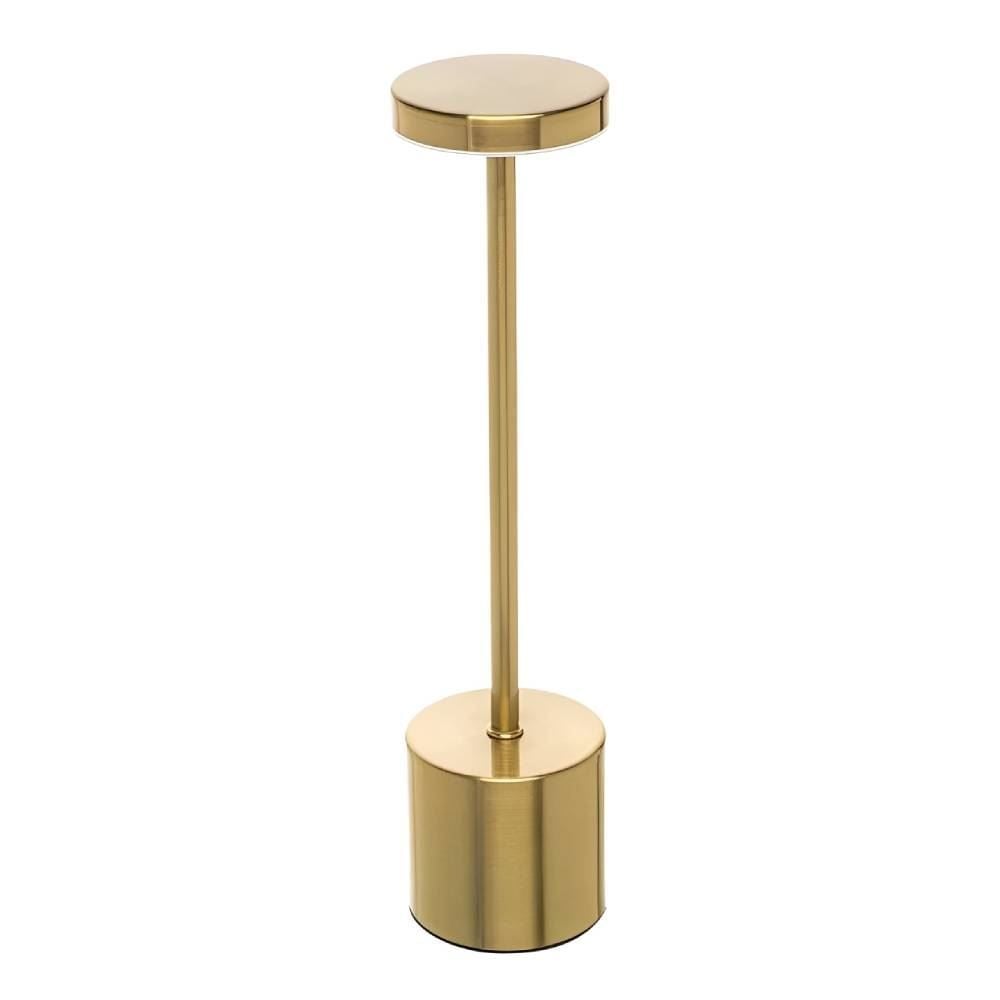 Luminaria Abajur De Mesa E Quarto Orbit Taschibra - Dourado
