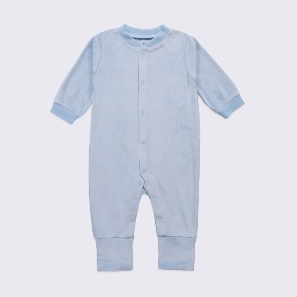 Macacão Bebê Menino Em Plush Com Pé Reversível Yoyo Baby