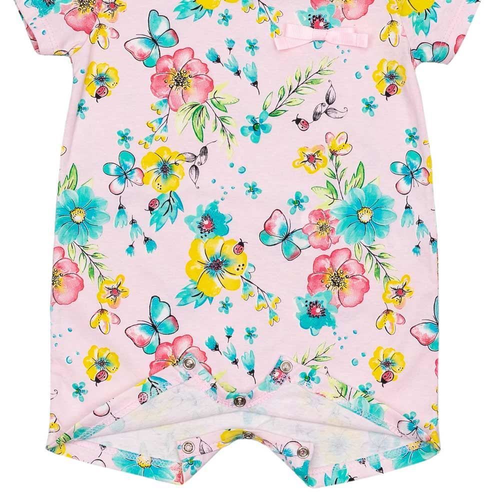 Macacão de Bebê Floral Brandili