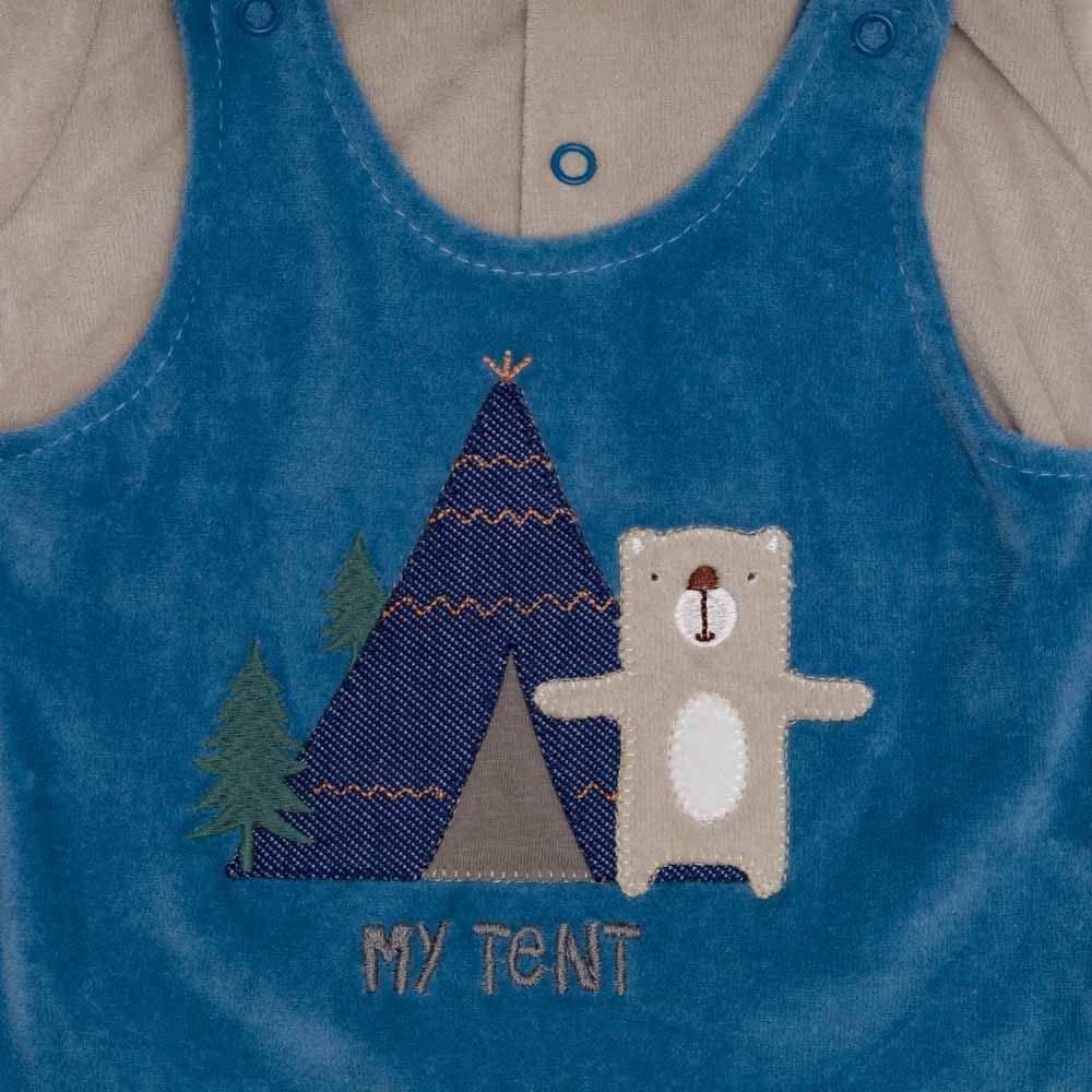 Macacão de Bebê Plush My Tent Yoyo Baby