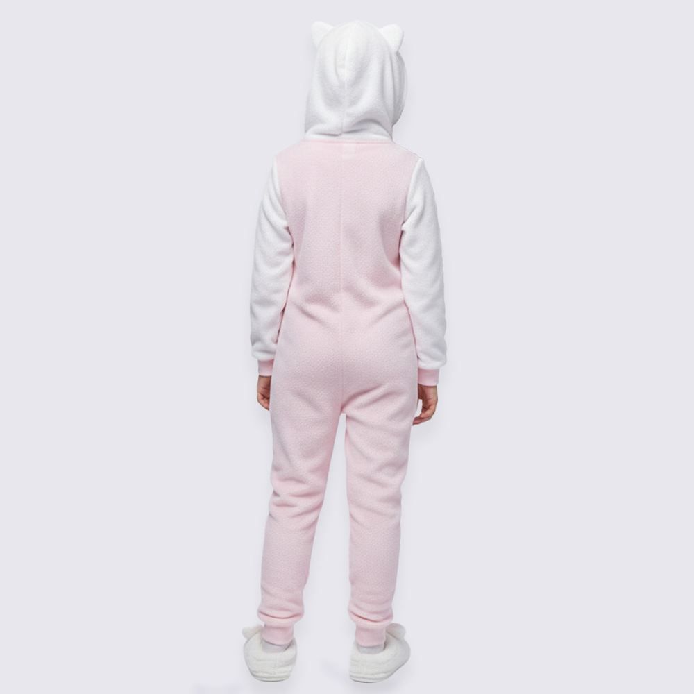 Macacão Pijama Infantil 4 a 10 Anos Em Fleece Sanrio
