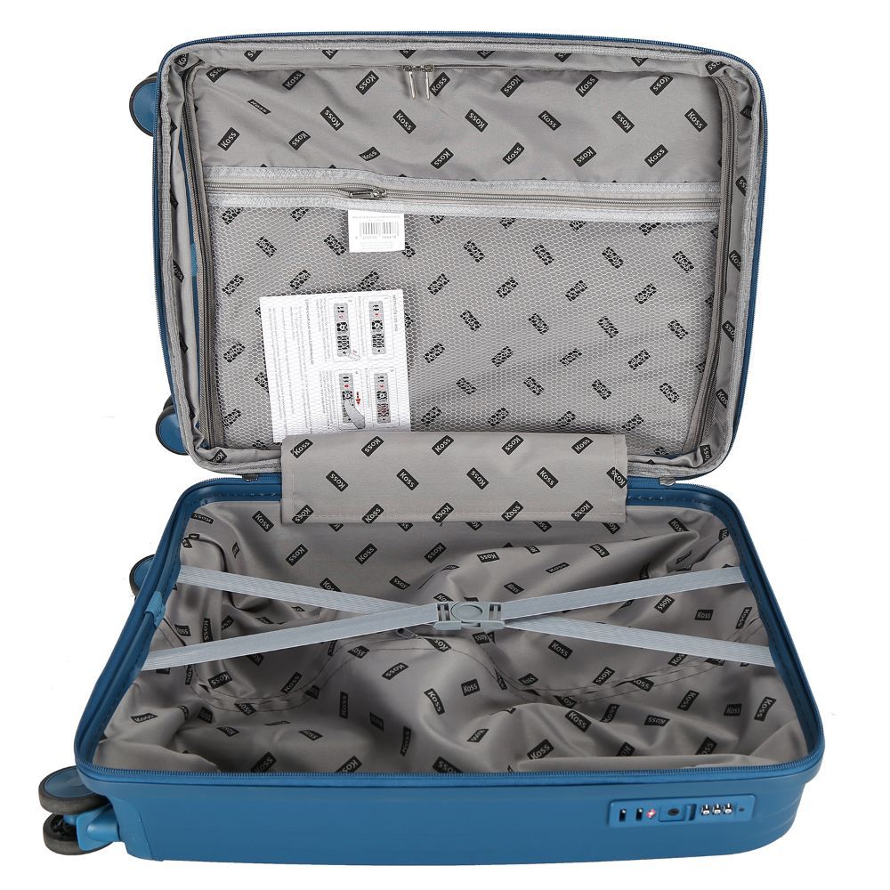 Mala de Bordo Athenas 360 Expansivo Koss - Azul