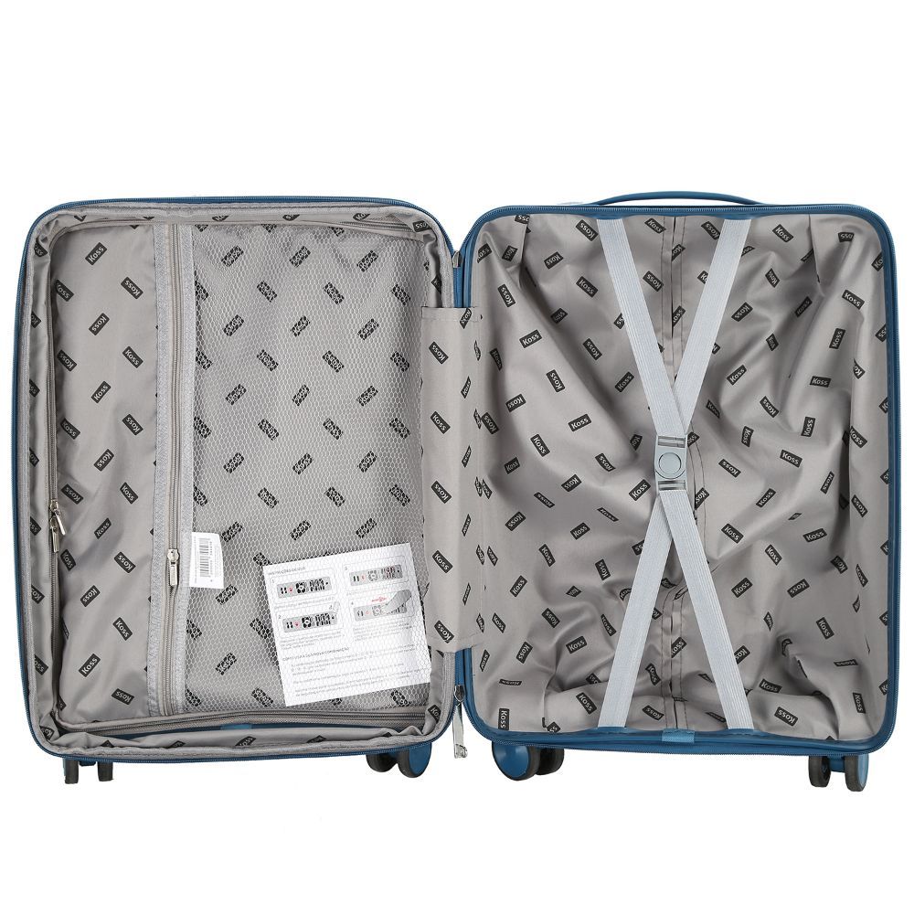 Mala de Bordo Athenas 360 Expansivo Koss - Azul