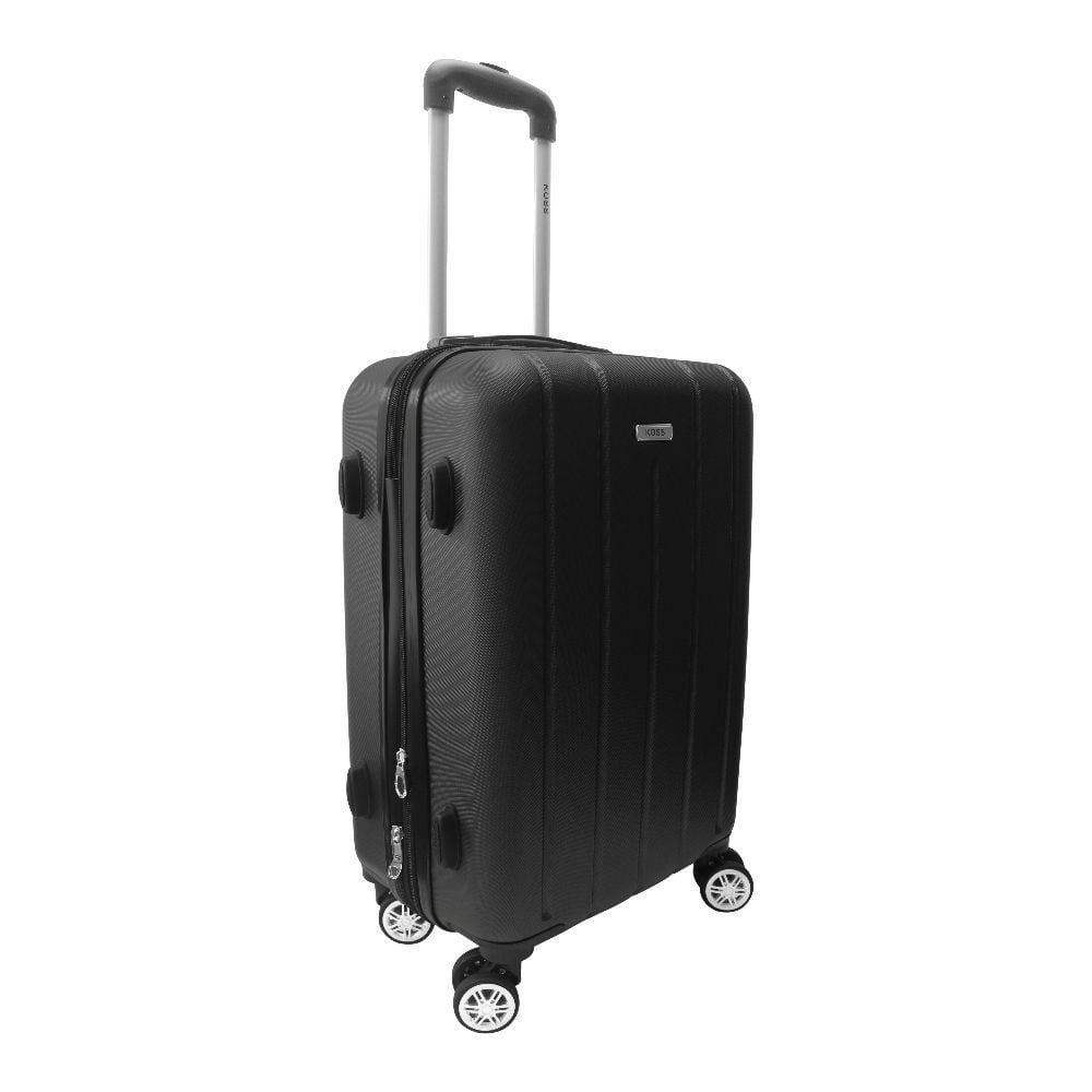 Mala de Bordo Milano Abs 360 Expansivo Koss - Preto
