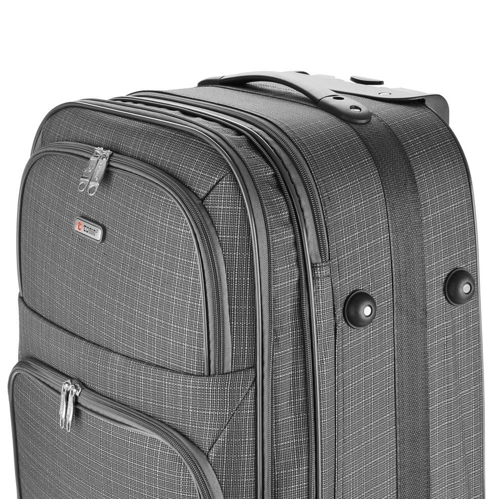 Mala de Viagem Grande Conexão Tonin - Cinza