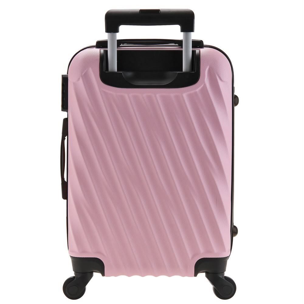 Mala de Viagem Grande La Onda 360° Expansível Tonin - Rosa
