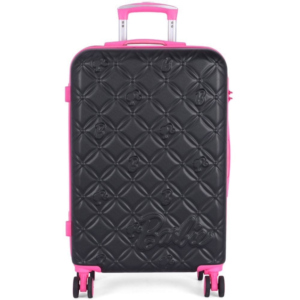 Mala De Viagem Média Abs 360° Barbie Luxcel - Preto