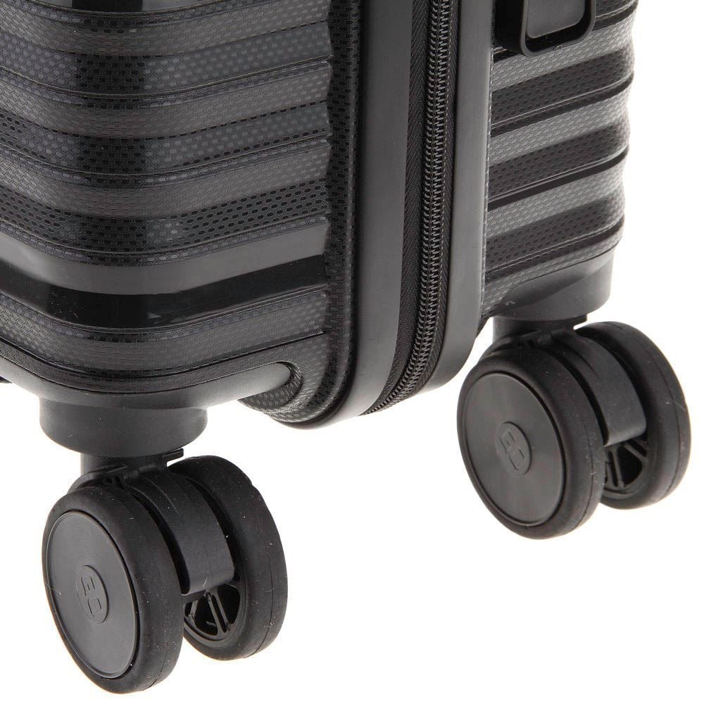 Mala de Viagem Média Giro 360° Plattinum 23Kg Tonin - Preto