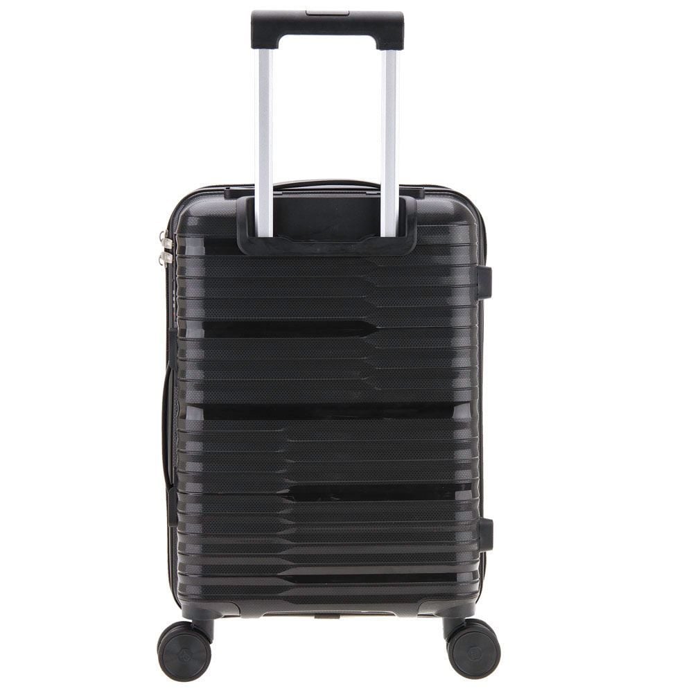 Mala de Viagem Média Giro 360° Plattinum 23Kg Tonin - Preto