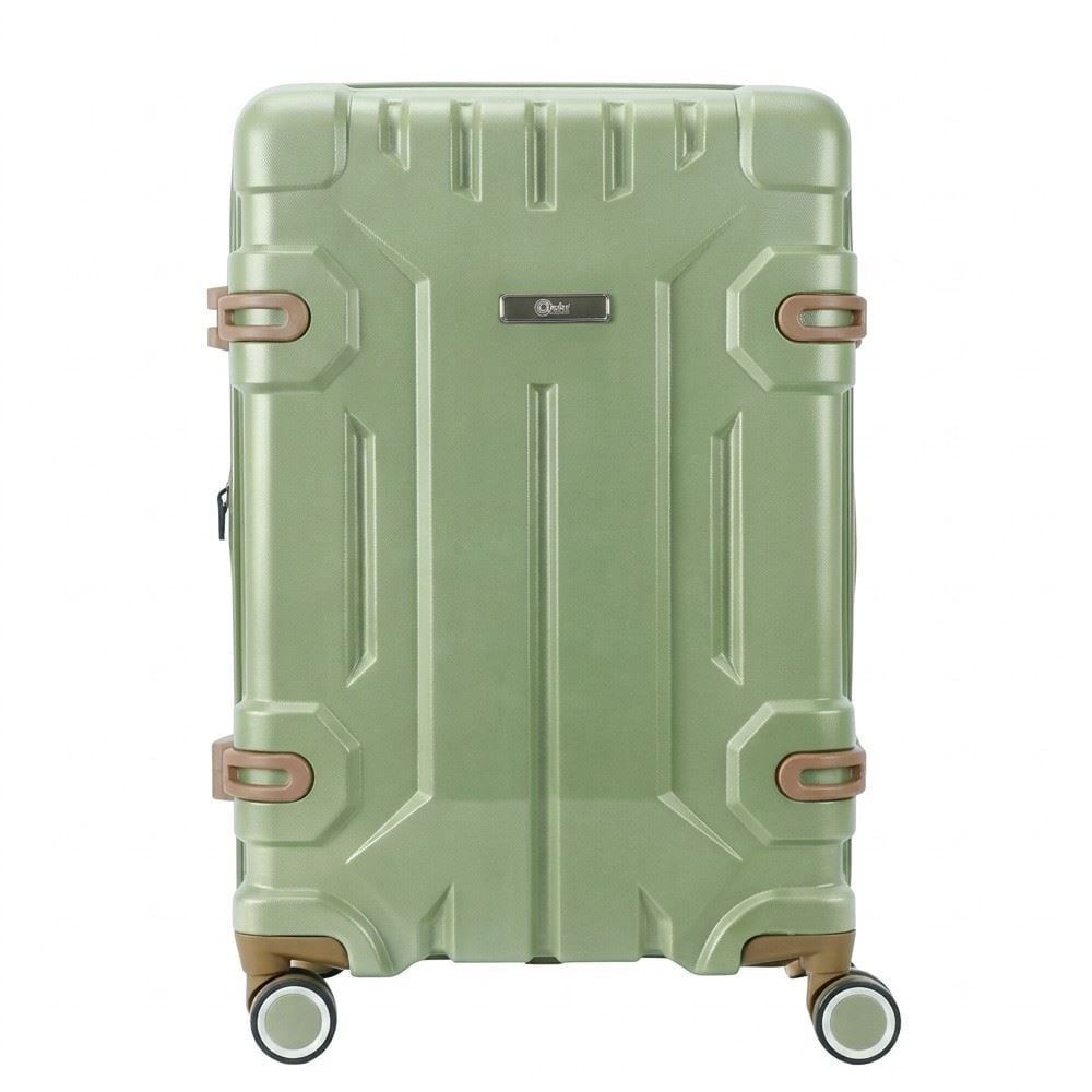 Mala de Viagem Média Ml-99 Abs Della Import - Verde Claro
