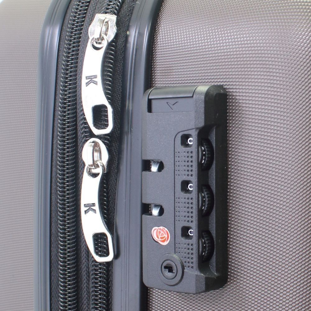 Mala Grande Milano Abs 360 Expansivo Koss - Marrom