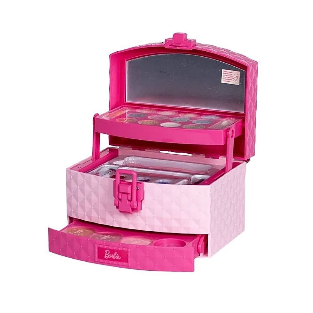 Maleta de Maquiagem Infantil Glam Barbie Multikids - BR2424