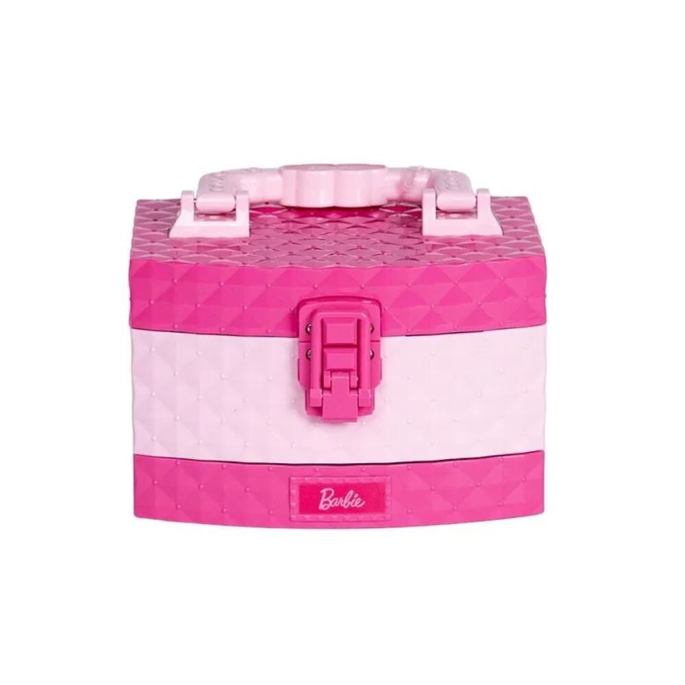 Maleta de Maquiagem Infantil Glam Barbie Multikids - BR2424