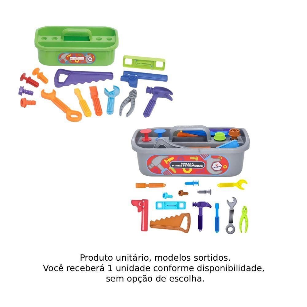 Maleta Minhas Ferramentas Mercotoys - Sortido
