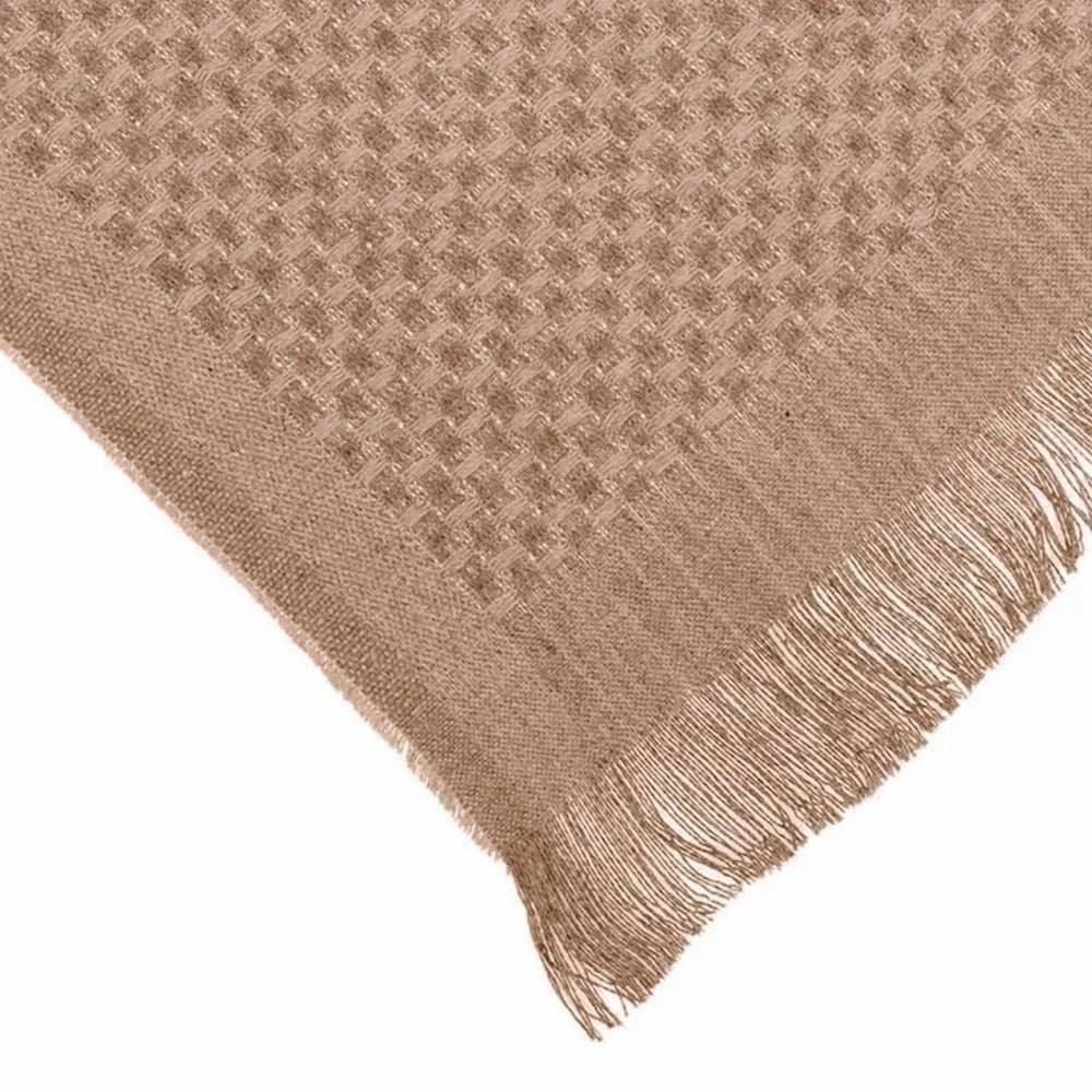 Manta para Sofá Decorativa 1,20X1,45 m Búzios Havan Casa - Taupe