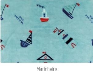 Manta de Bebê Microfibra 90X110 cm Havan Baby 1 Peça - MARINHEIRO