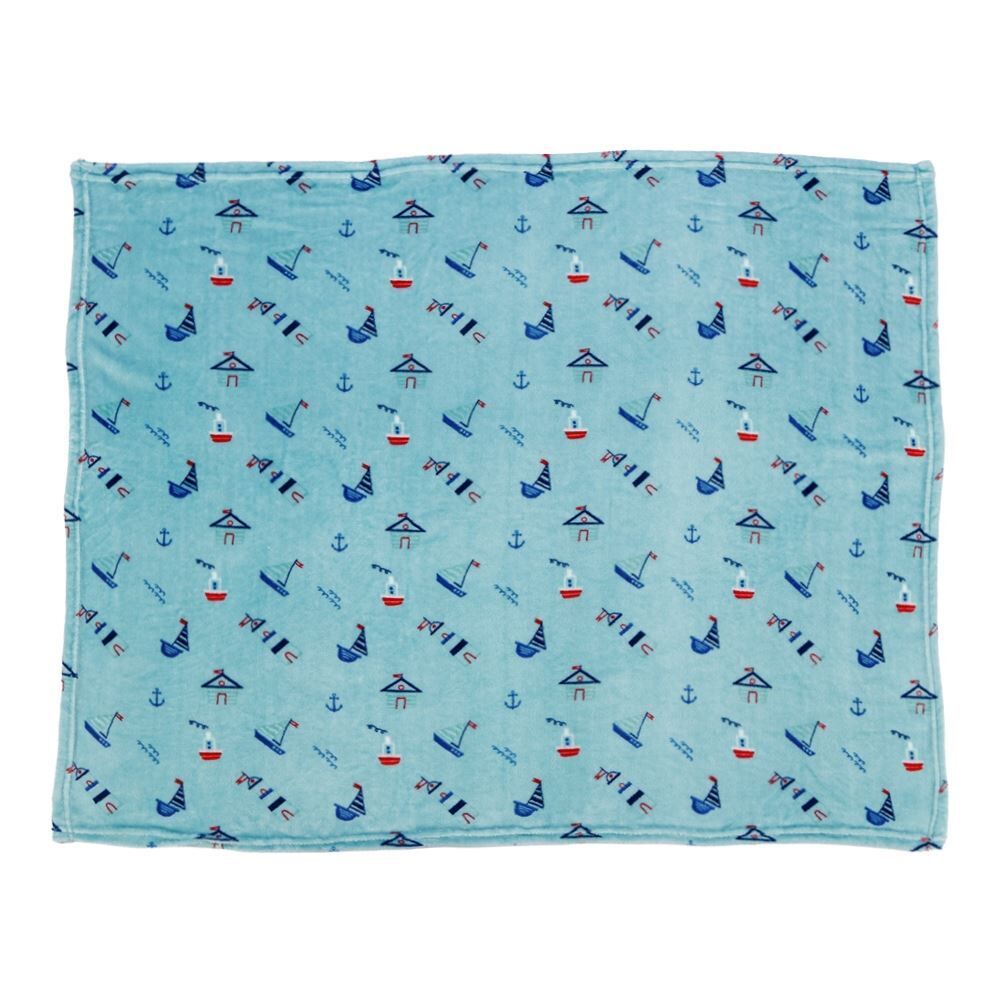 Manta de Bebê Microfibra 90X110cm Havan Baby 1 Peça - Marinheiro
