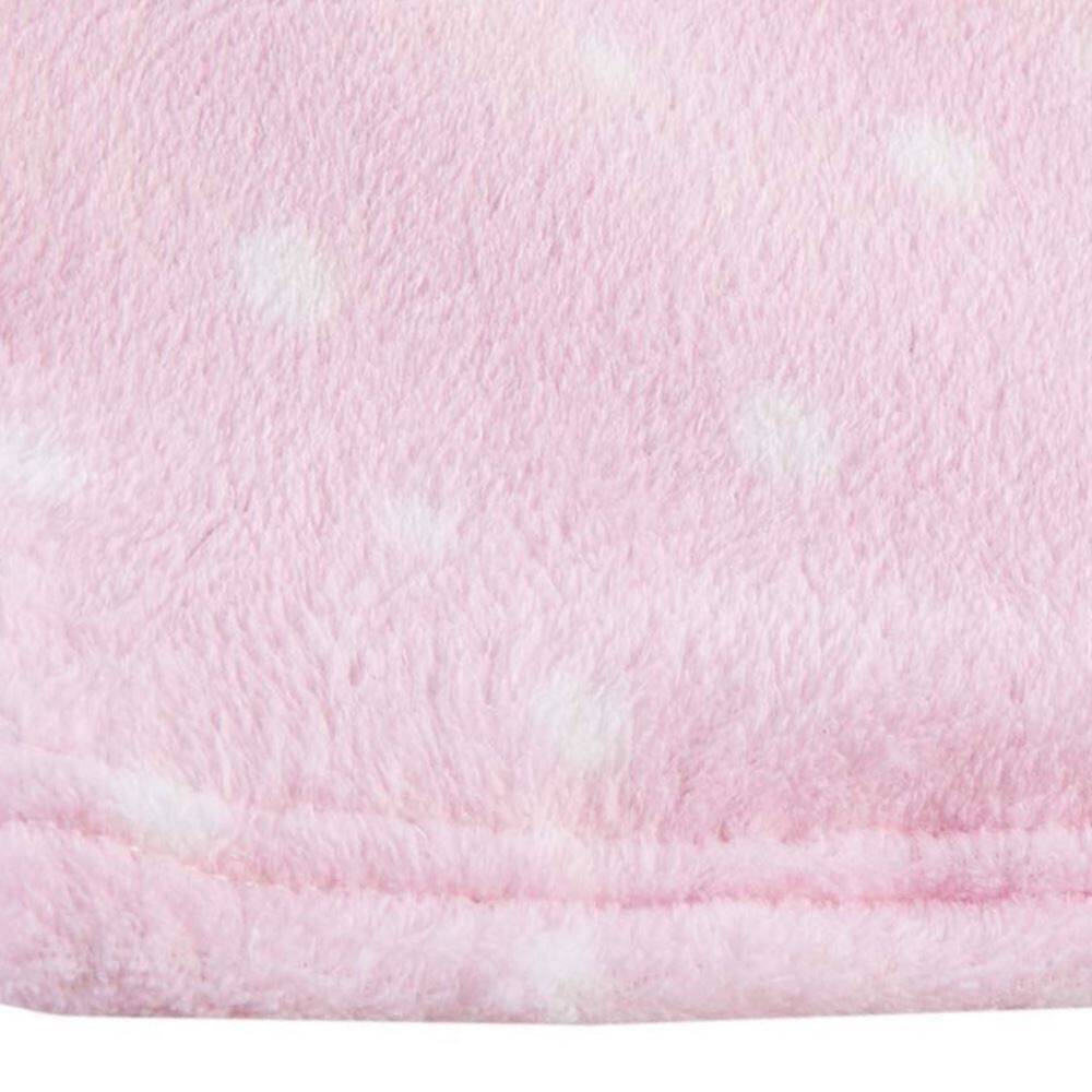 Manta de Bebê Microfibra 90X110cm Havan Baby 1 Peça - Poa Rose