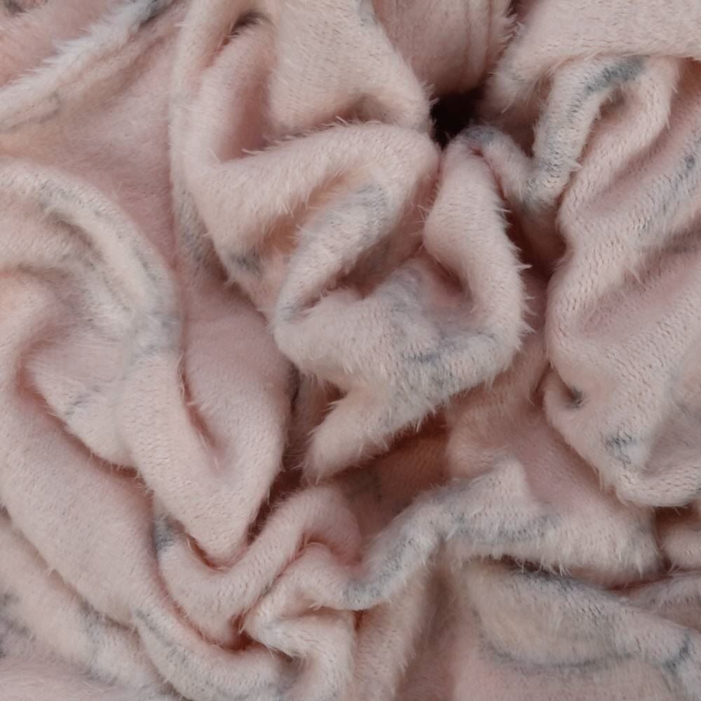 Manta Infantil Encantos Havan Kids - Laços Rosa e Cinza