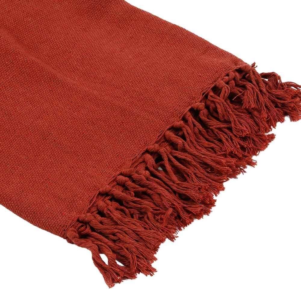 Manta para Sofá Decorativa 1,40X1,90M Mônaco Havan Casa - Terracota