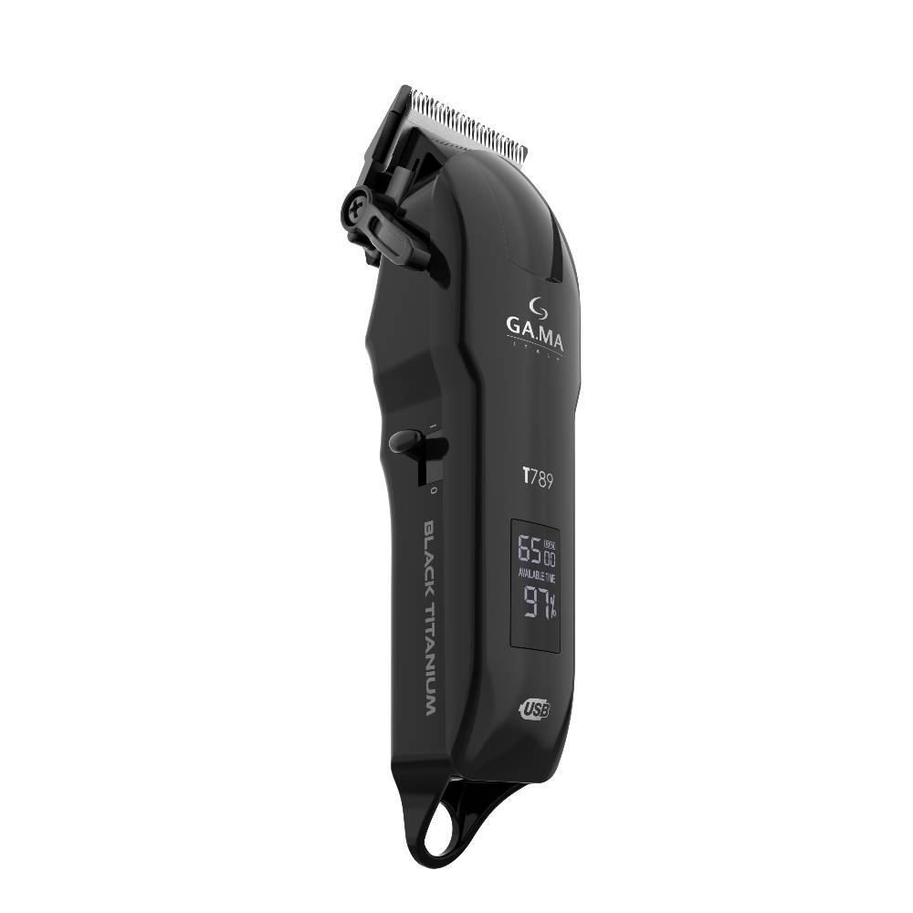 Máquina de Corte Ga.Ma T789 Black Titanium Usb
