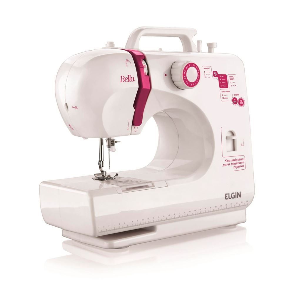 Máquina De Costura 6 Pontos Bella Bl-1200 Elgin - Bivolt