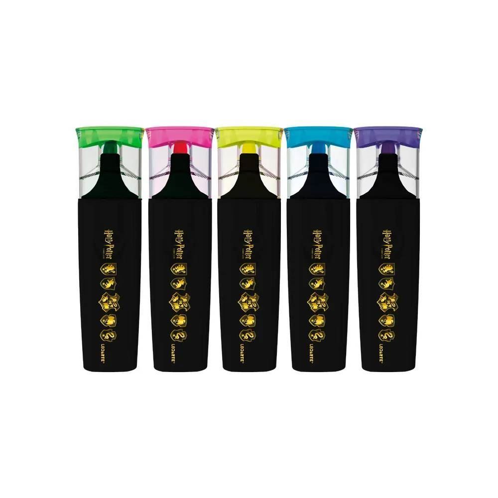 Marca-Texto Harry Potter 5 Cores Leoarte - 5 Unidades