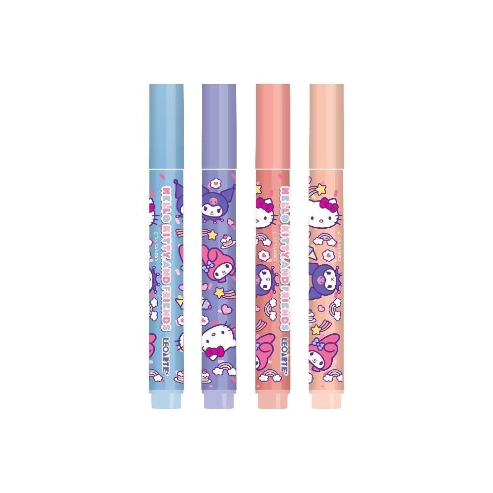 Marca-Texto Hello Kitty Leo&Leo - 4 Cores