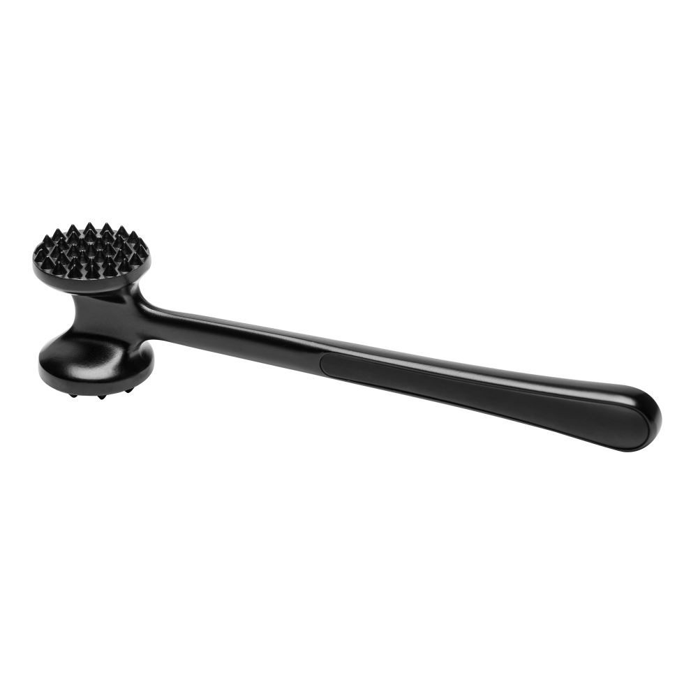 Martelo Amaciador De Carne Chef Pro Preto Wolff 22,5Cm