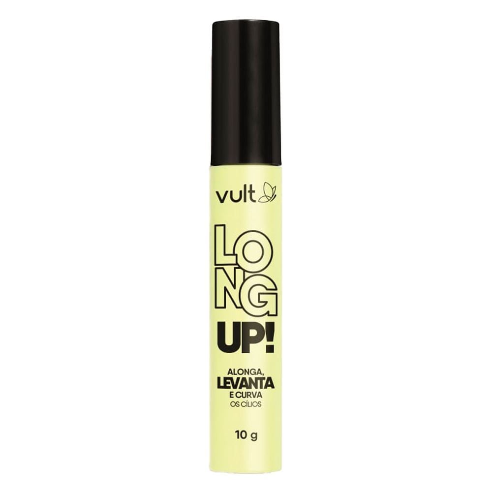 Mascara De Cilios Long Up Preta 10G Vult