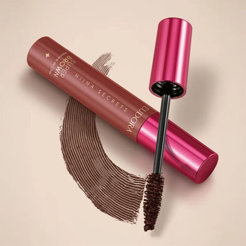 Máscara De Cílios Marrom Eudora Niina Secrets Neutrals 10G