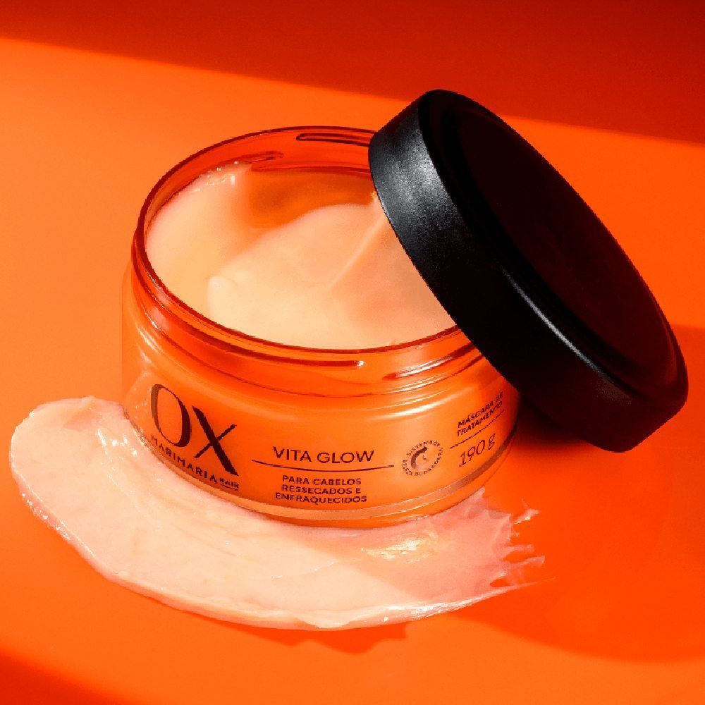 Máscara de Tratamento Vita Glow Ox Mari Maria Makeup - 190g