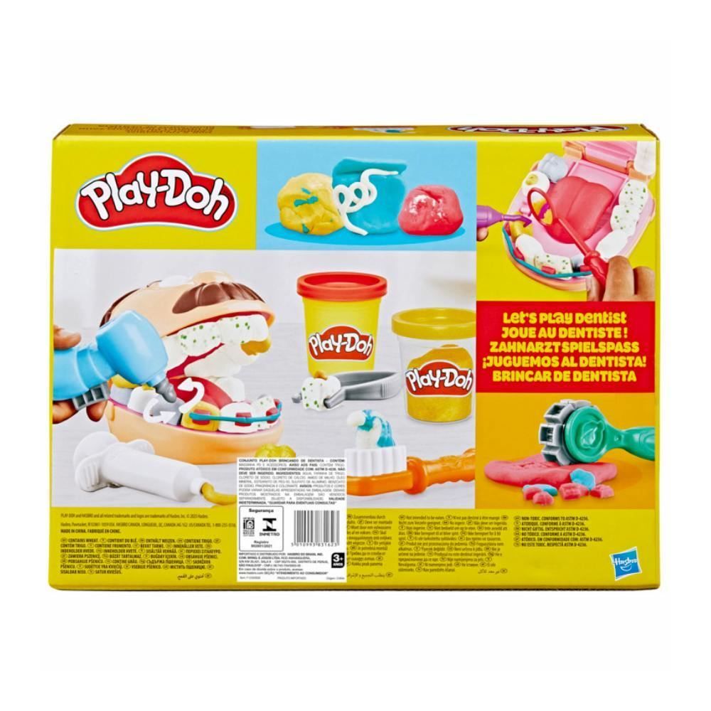 Massinha Play-Doh Conjunto Dentista Hasbro - F1259