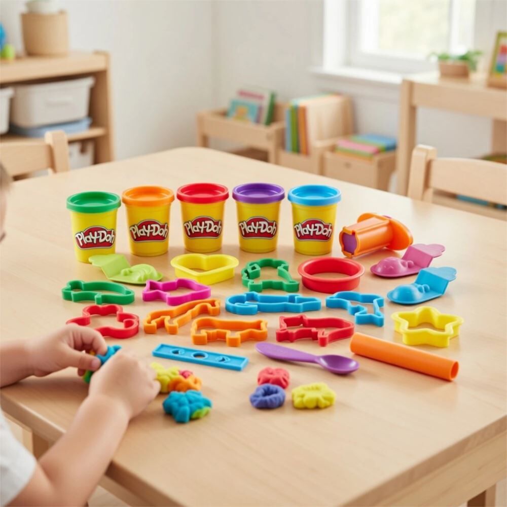 Massinha Play-Doh Balde de Atividades Habro