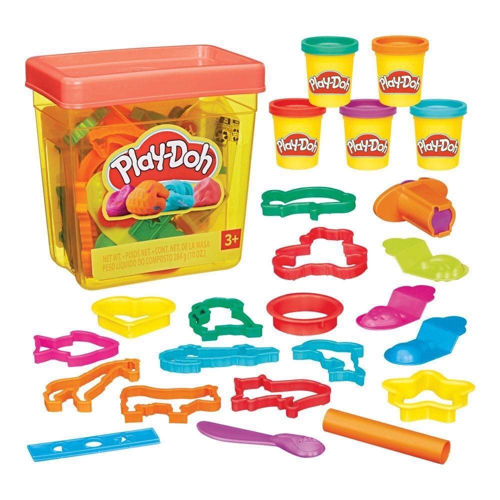 Massinha Play-Doh Balde de Atividades Habro