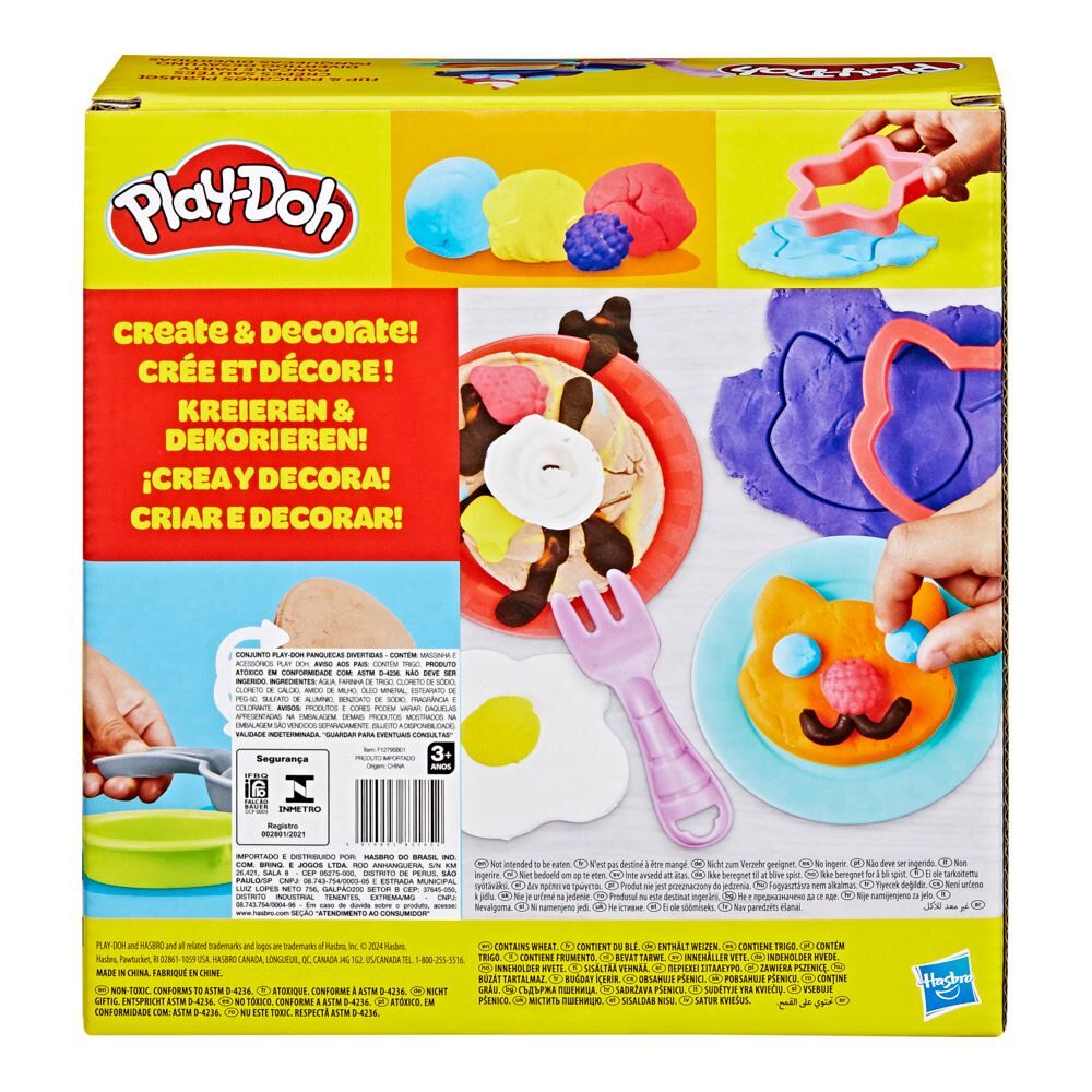 Massinha Play-Doh Conjunto Panquecas Divertidas Hasbro - F1279