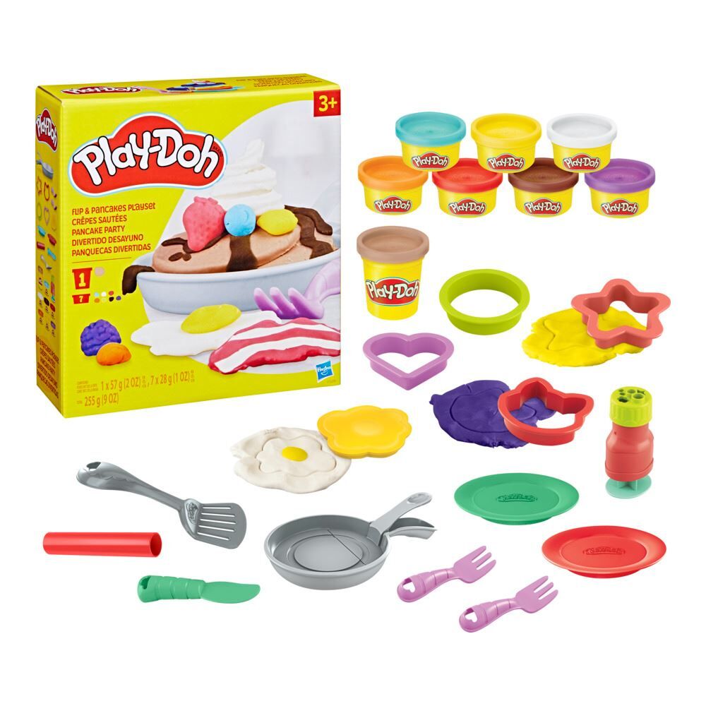 Massinha Play-Doh Conjunto Panquecas Divertidas Hasbro - F1279