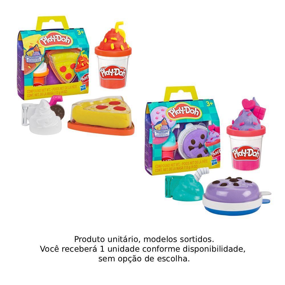 Massinha Play-Doh Guloseimas para Viagem Hasbro - Sortido