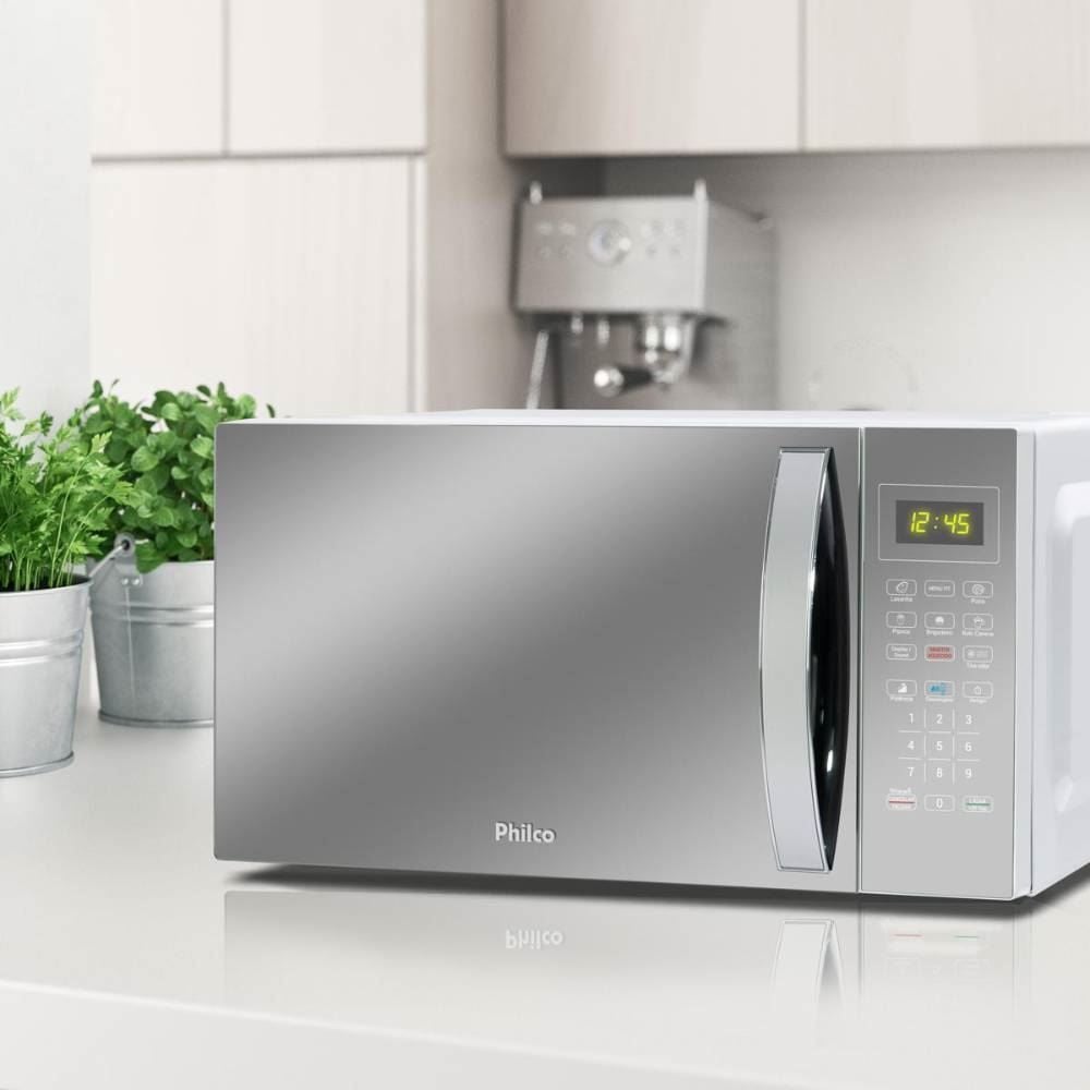 Micro-ondas 33 Litros Philco Limpa Fácil PMO38E 1400W