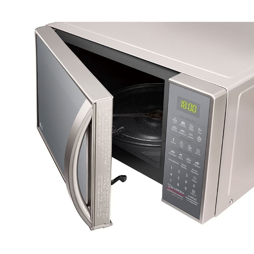 Micro-ondas LG 30 Litros Limpa Fácil MS3043BR