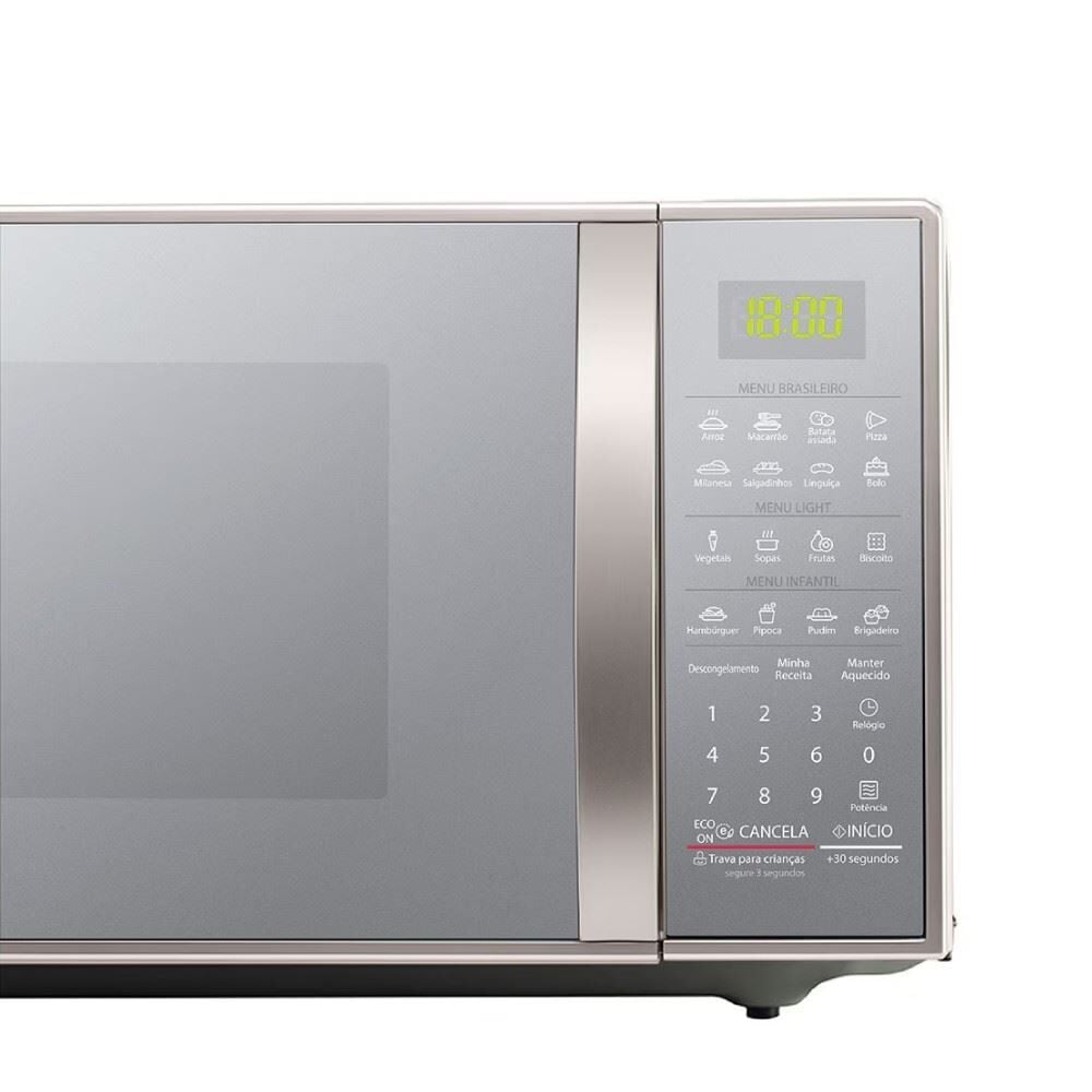 Micro-ondas LG 30 Litros Limpa Fácil MS3043BR
