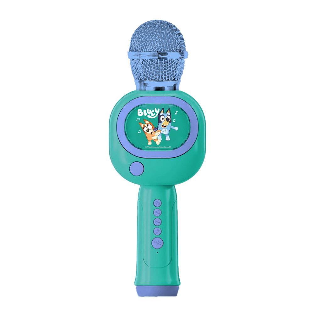 Microfone Musical com Bluetooth Bluey Bateria Recarregável Candide