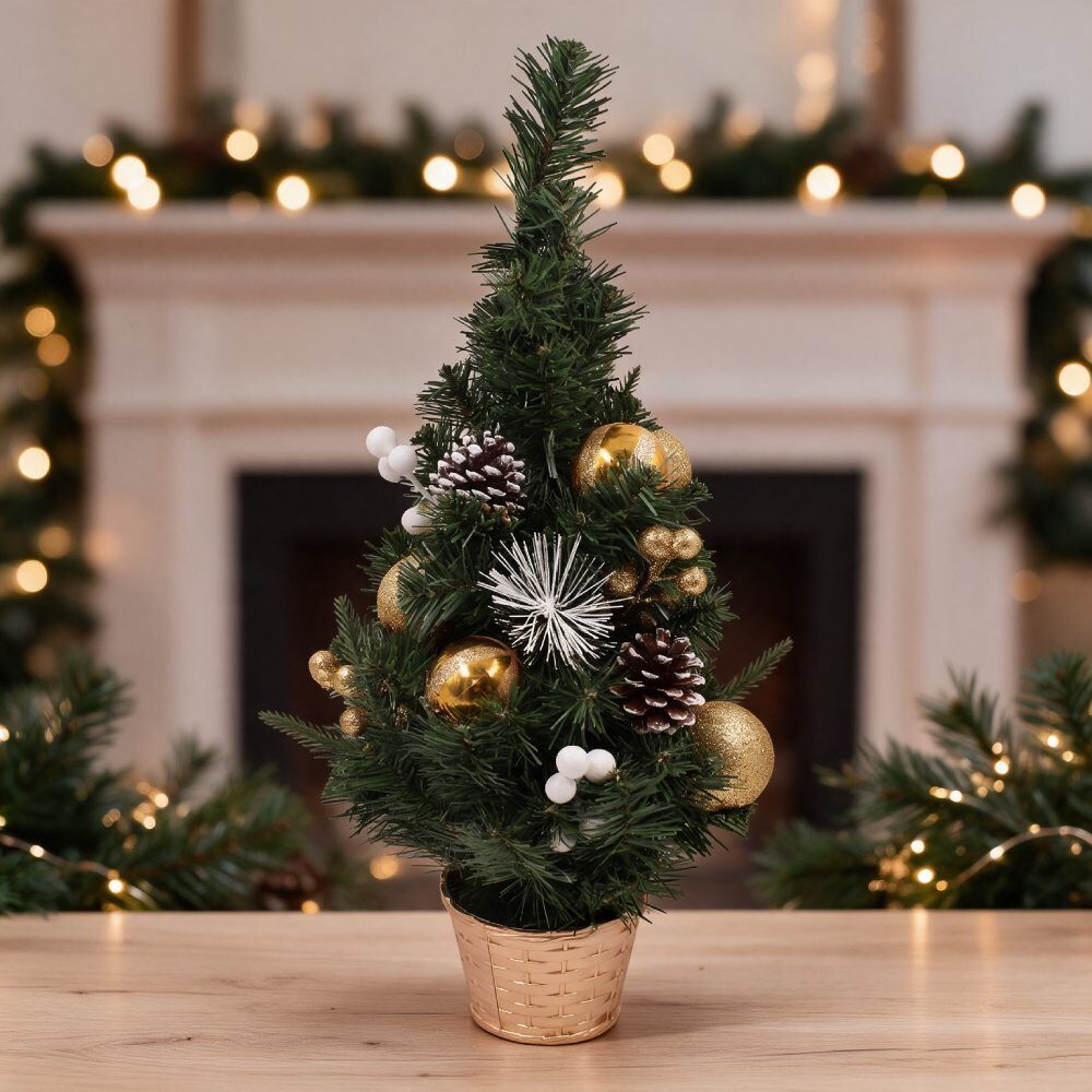 Mini Árvore Decorada 50Cm Havan Casa