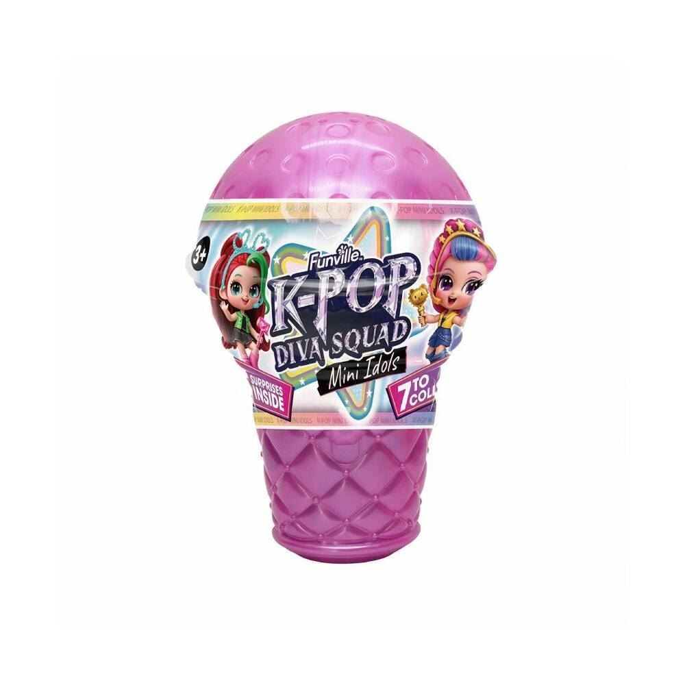 Mini Boneca K-Pop Diva Squad Funville - Sortido