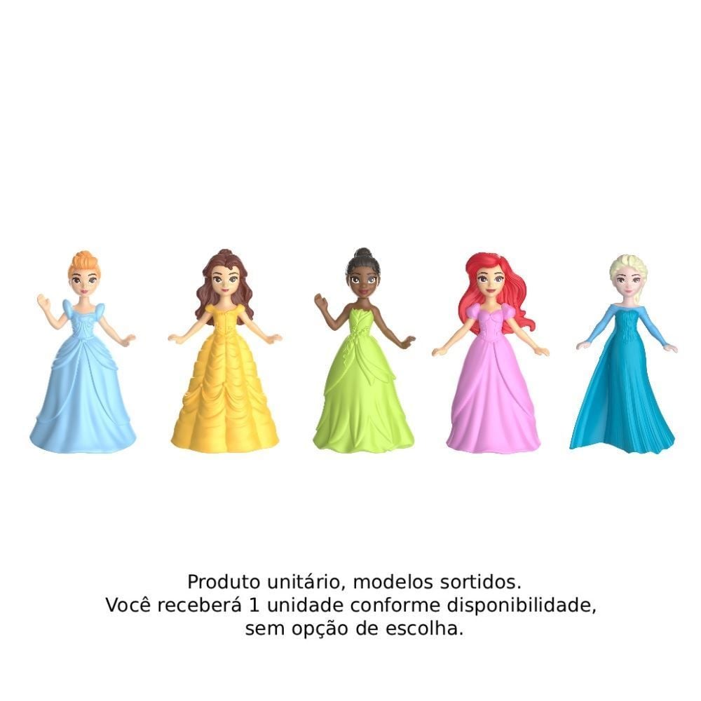 Mini Bonecas Colecionáveis Disney Princesas Mattel - Sortido