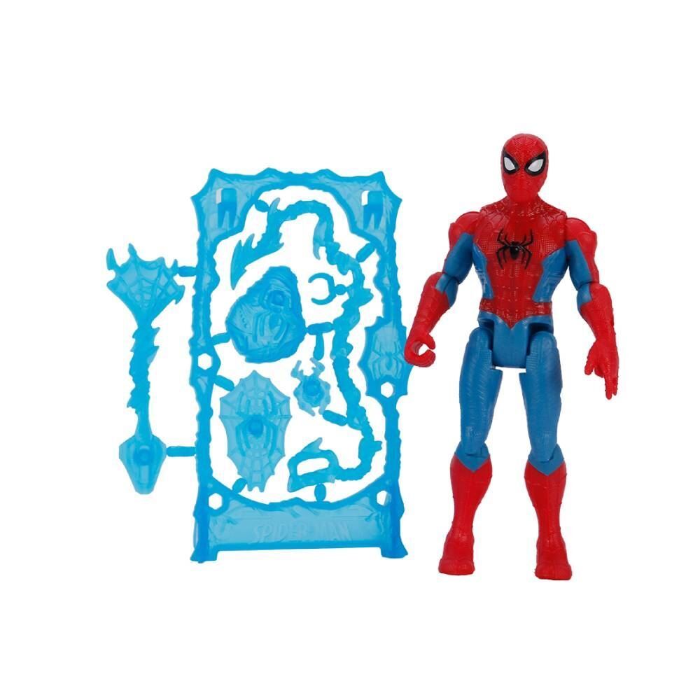 Mini Boneco com Acessórios Marvel Homem Aranha Um Novo Dia Hasbro